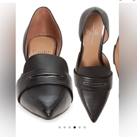 Paolo Shoes - Linea Paolo Black Cache Pump 9